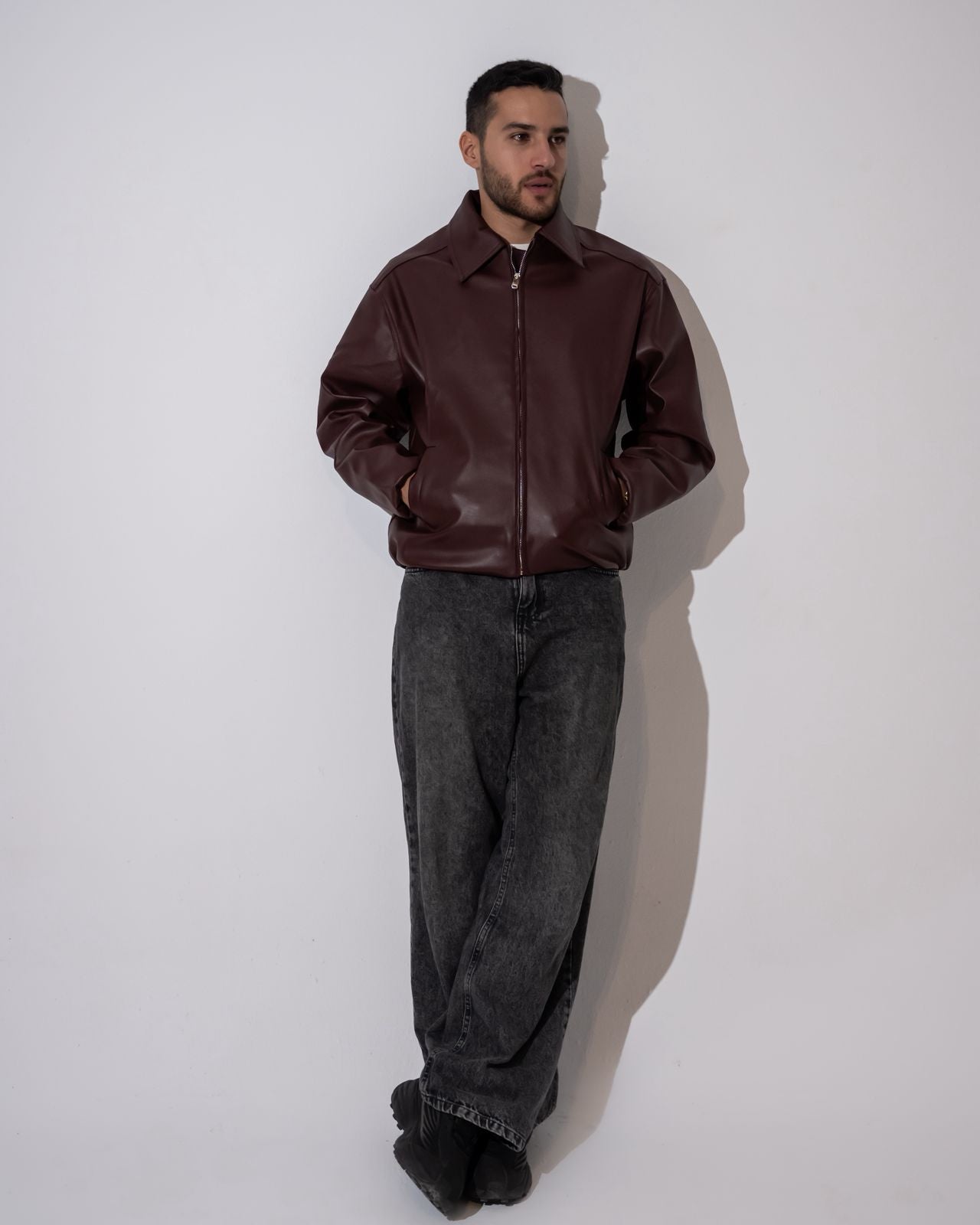 Burgundy Vibe jacket