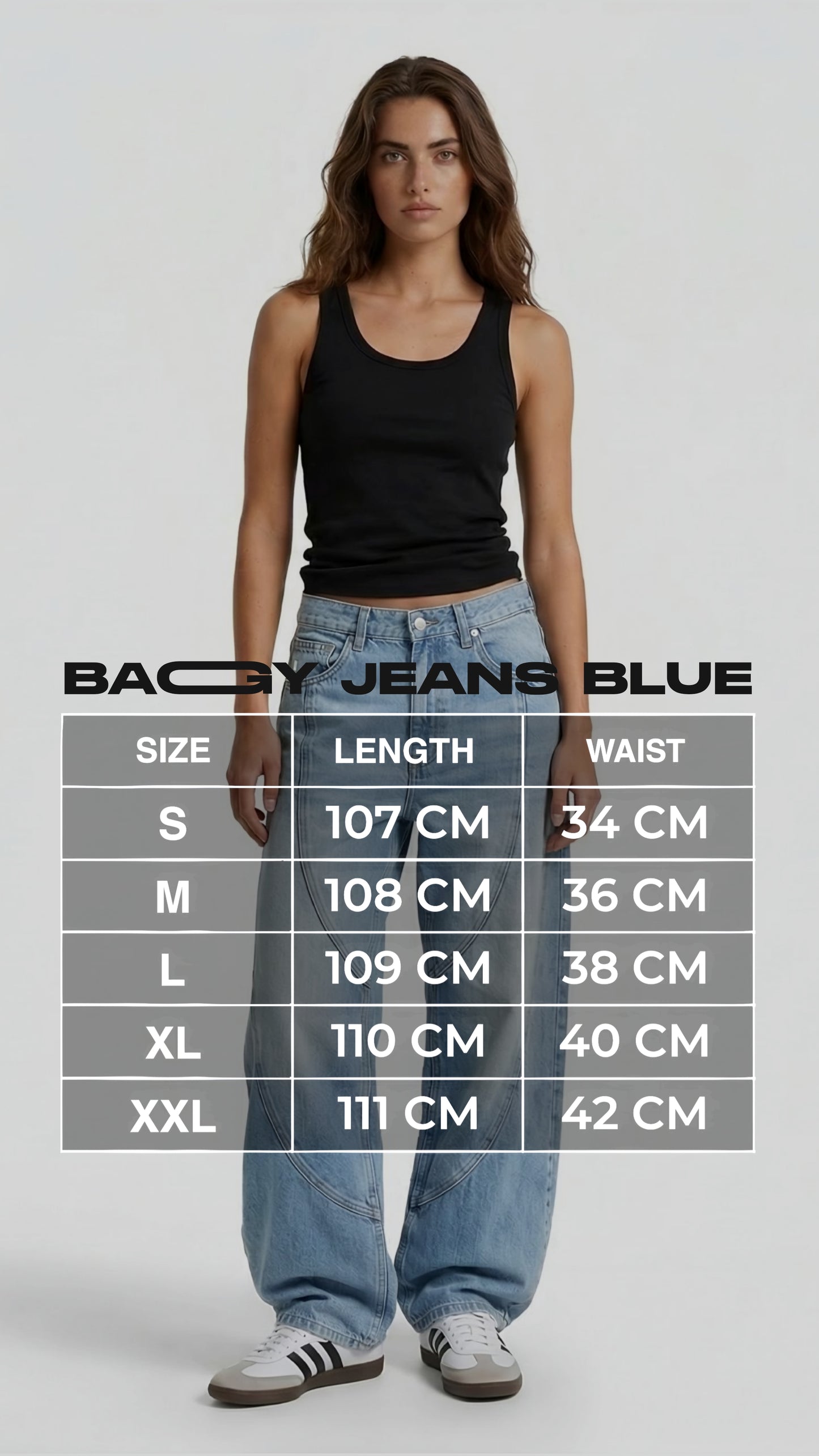 BAGGY FIT JEANS BLUE