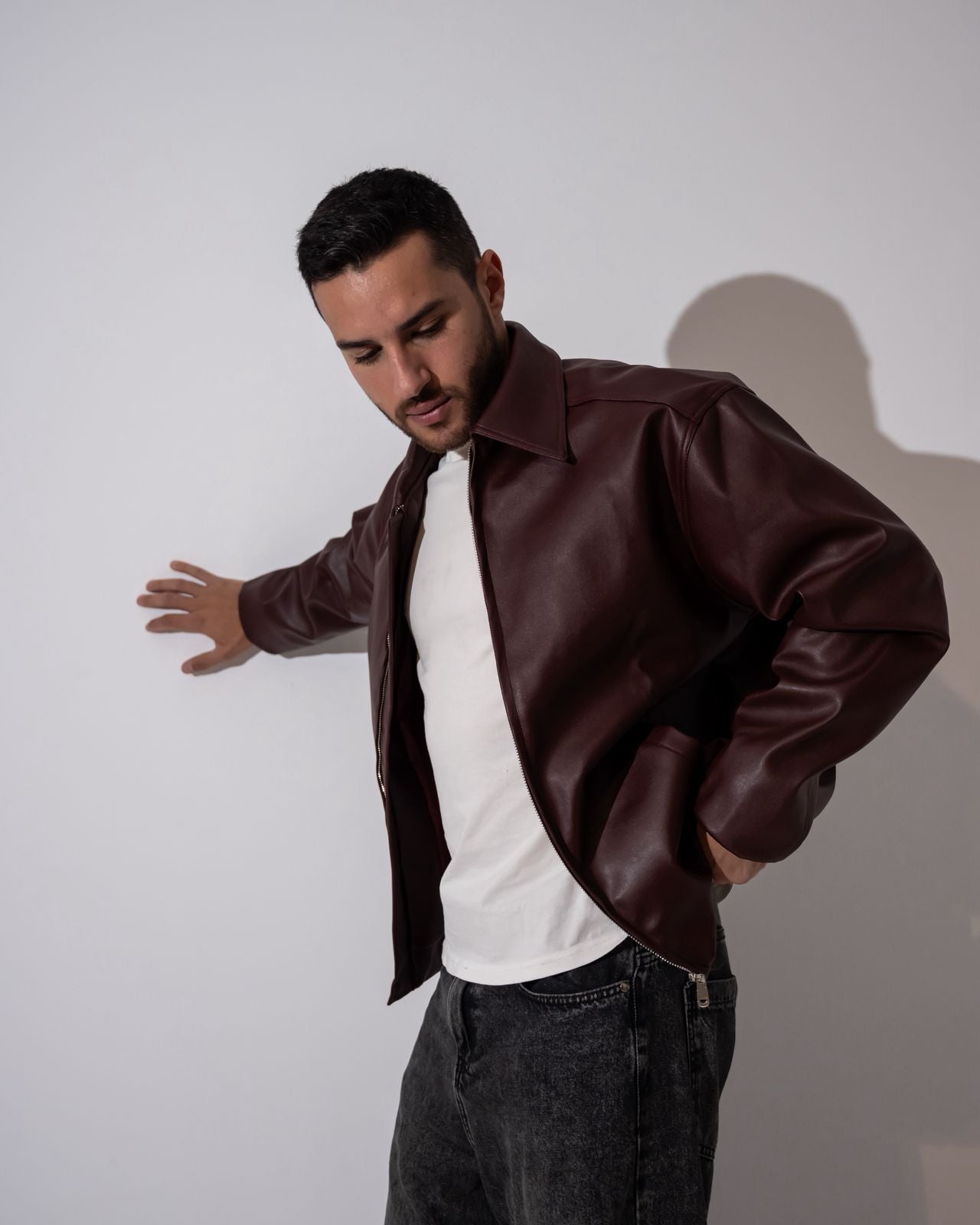 Burgundy Vibe jacket
