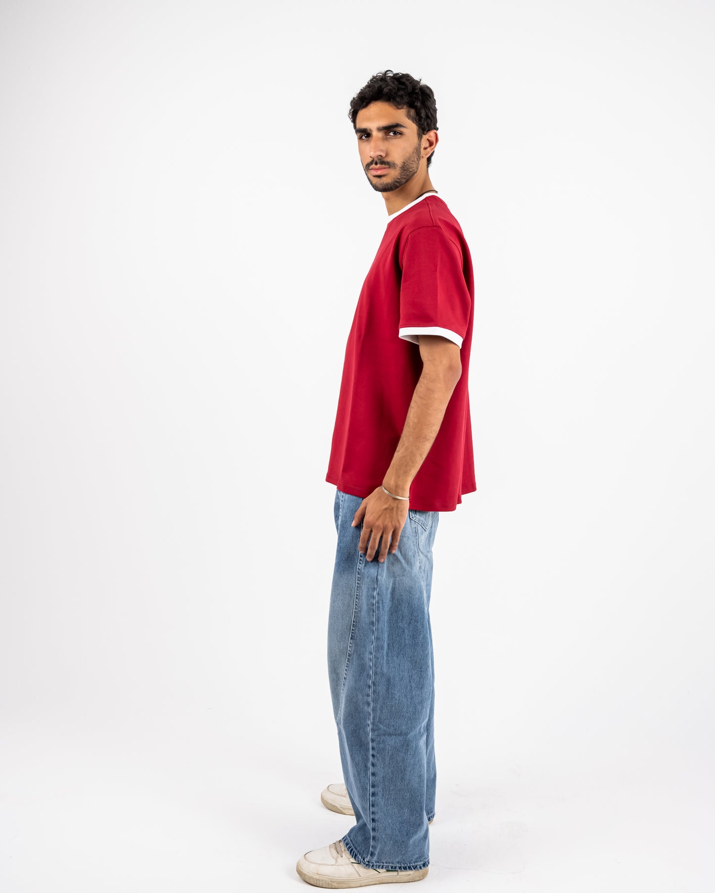 Ringer Red  T-shirt